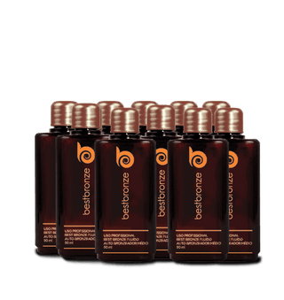 10 Unidades ou 1/2 Litro - Refil Bronzeamento Médio 50ml - Uso Máquina Profissional